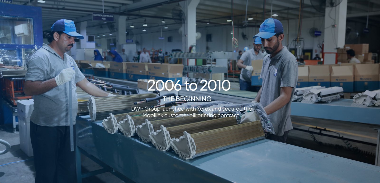 DWP history from 2006 to 2010